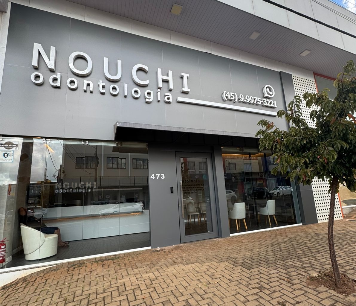 Fachada Nouchi Odontologia - Cascavel/PR